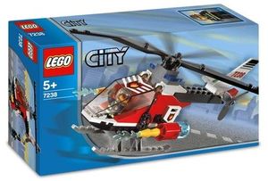Cover Art for 0673419058032, Fire Helicopter Set 7238 by Lego