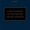 Cover Art for 9780198755555, A Restatement of the English Law of Contract by Burrows Fba (hon), QC
