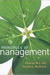Cover Art for 9780073530123, Principles of Management by Charles W. l. Hill, Steven McShane