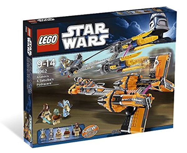 Cover Art for 0673419145886, Anakin Skywalker and Sebulba's Podracers Set 7962 by Star Wars