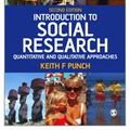 Cover Art for 9780761944164, Introduction to Social Research by Keith F. Punch