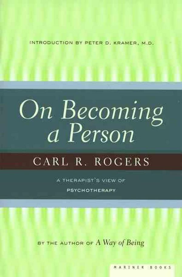 Cover Art for 9780395755310, On Becoming a Person by Carl R. Rogers