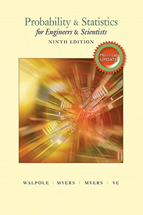 Cover Art for 9780134115856, Probability & Statistics for Engineers & Scientists by Ronald E. Walpole