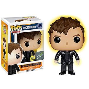 Cover Art for 9899999406891, Funko Tenth Doctor Regeneration [Glow-in-Dark] (ThinkGeek Exclusive): Doctor Who x POP! TV Vinyl Figure & 1 PET Plastic Graphical Protector Bundle [#319 / 07758 - B] by Unknown