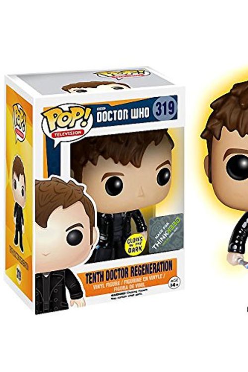 Cover Art for 9899999406891, Funko Tenth Doctor Regeneration [Glow-in-Dark] (ThinkGeek Exclusive): Doctor Who x POP! TV Vinyl Figure & 1 PET Plastic Graphical Protector Bundle [#319 / 07758 - B] by Unknown