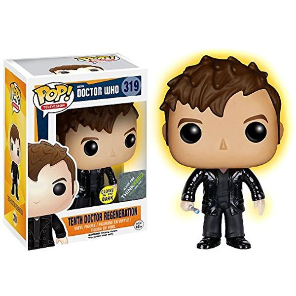Cover Art for 9899999406891, Funko Tenth Doctor Regeneration [Glow-in-Dark] (ThinkGeek Exclusive): Doctor Who x POP! TV Vinyl Figure & 1 PET Plastic Graphical Protector Bundle [#319 / 07758 - B] by Unknown