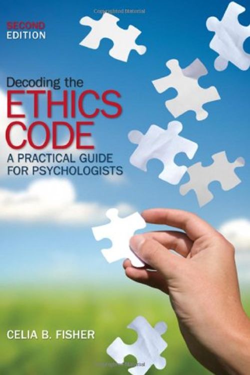 Cover Art for 9781412959162, Decoding the Ethics Code by Celia B. Fisher