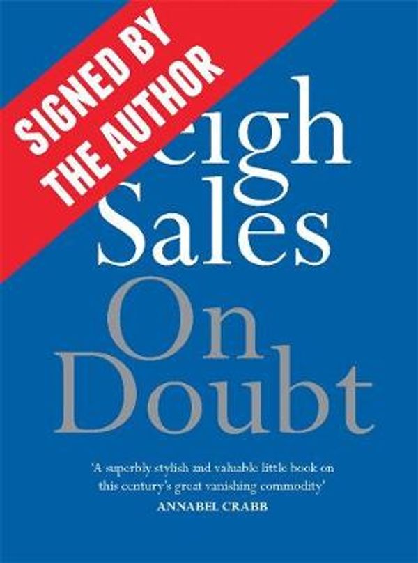 Cover Art for 9780522873566, On Doubt (Signed by Leigh Sales) by Leigh Sales