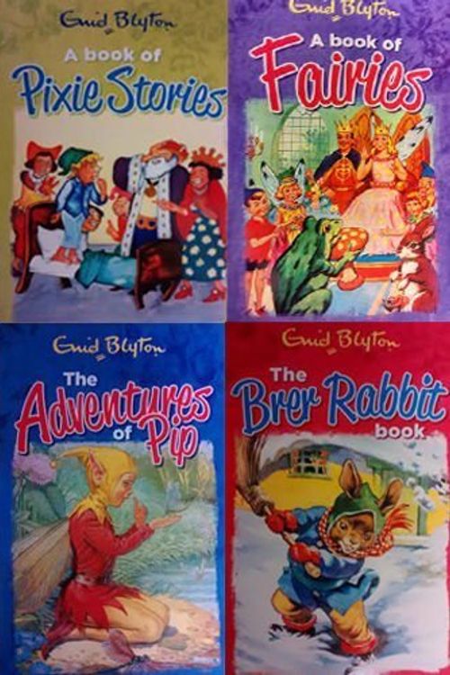 Cover Art for 9789444464586, Enid Blyton Friendly Folk 6 Books Bundle Collection (Tales of Betsy-May, A book of Pixie Stories, A book of Brownies, The Brer Rabbit book, The Adventures of Pip, A book of Fairies) by Enid Blyton