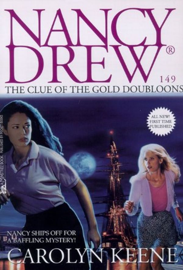 Cover Art for B009G3M5W8, The Clue of the Gold Doubloons (Nancy Drew Mysteries Book 149) by Carolyn Keene