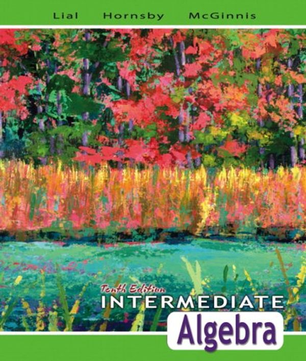 Cover Art for 9780321443625, Intermediate Algebra by Margaret L. Lial, John Hornsby, Terry McGinnis