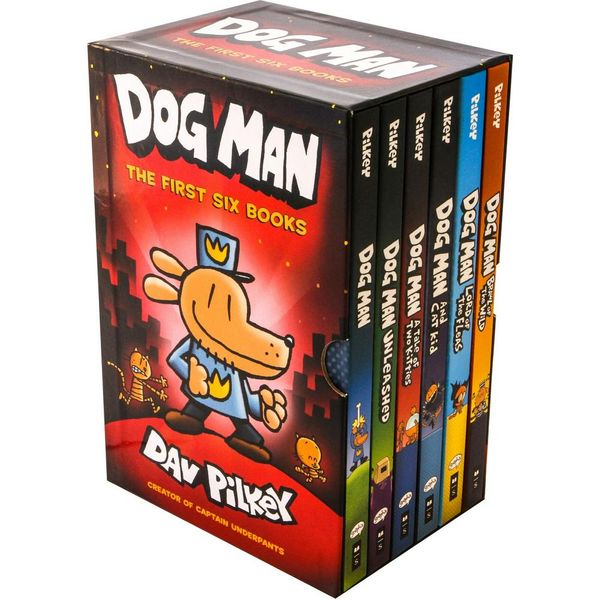 Cover Art for 9781760669454, Dog Man 1-6 HB Boxed Set by Dav Pilkey