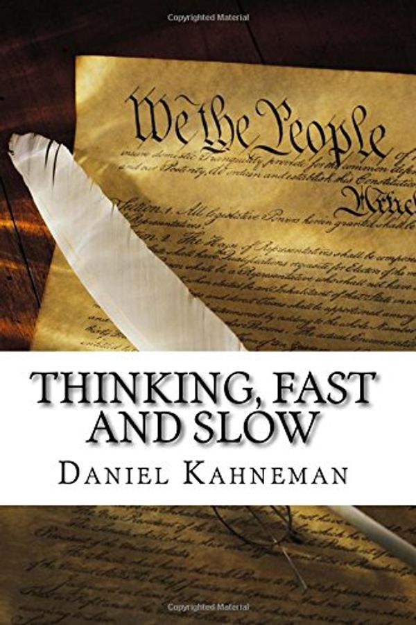 Cover Art for 9781535535830, Thinking, Fast and Slow by Daniel Kahneman