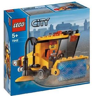 Cover Art for 0673419058070, Street Sweeper Set 7242 by Lego