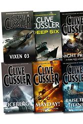 Cover Art for 0752423331833, Dirk Pitt Novel Collection - 8 Books - Mayday, Raise The Titanic, Cyclops, Vixen 03, Night Probe, Deep Six, Iceberg , Pacific Vortex by Clive Cussler