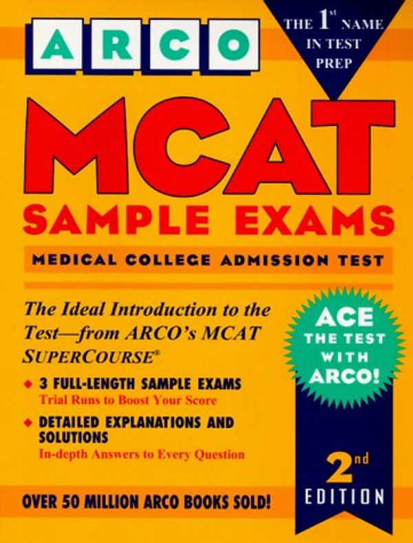 Cover Art for 9780028613123, Mcat Sample Exams by Marion A. Brisk