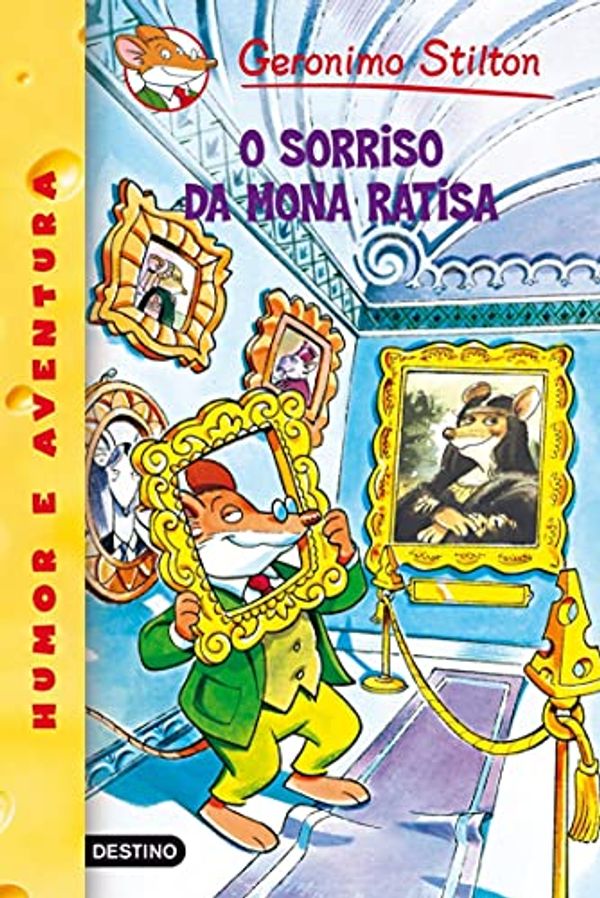 Cover Art for B099H8W28Z, O sorriso da Mona Ratisa (Libros en gallego Book 7) (Galician Edition) by Gerónimo Stilton