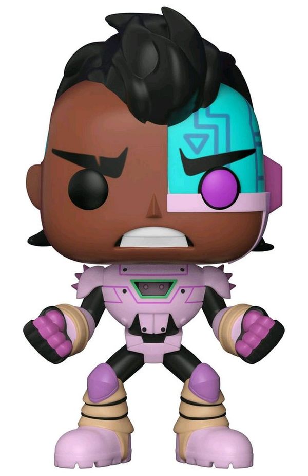 Cover Art for 0889698286770, Pop Teen Titans Go! Night Begins to Shine Cyborg Vinyl Figure by FUNKO