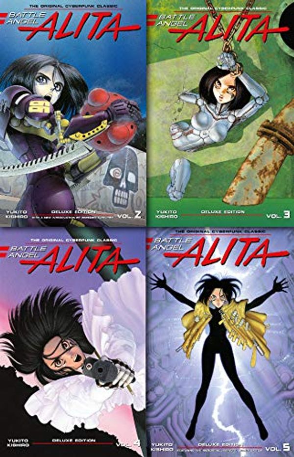 Cover Art for 9789526531588, Battle Angel Alita Deluxe Edition Collection 3 Books Set (Vol 1-3) By Yukito Kishiro by Yukito Kishiro