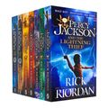 Cover Art for 9780241628768, Rick Riordan Percy Jackson Series 7 Books Collection Set (Lightning Thief, Sea of Monsters, Titan's Curse, Battle of the Labyrinth, Last Olympian, Greek Heroes, Greek Gods) by Rick Riordan