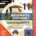 Cover Art for 9781108577793, Cambridge Maths Stage 6 NSW Extension 1 Year 11 Reactivation (Card) by Bill Pender, David Sadler, Derek Ward, Brian Dorofaeff, Julia Shea