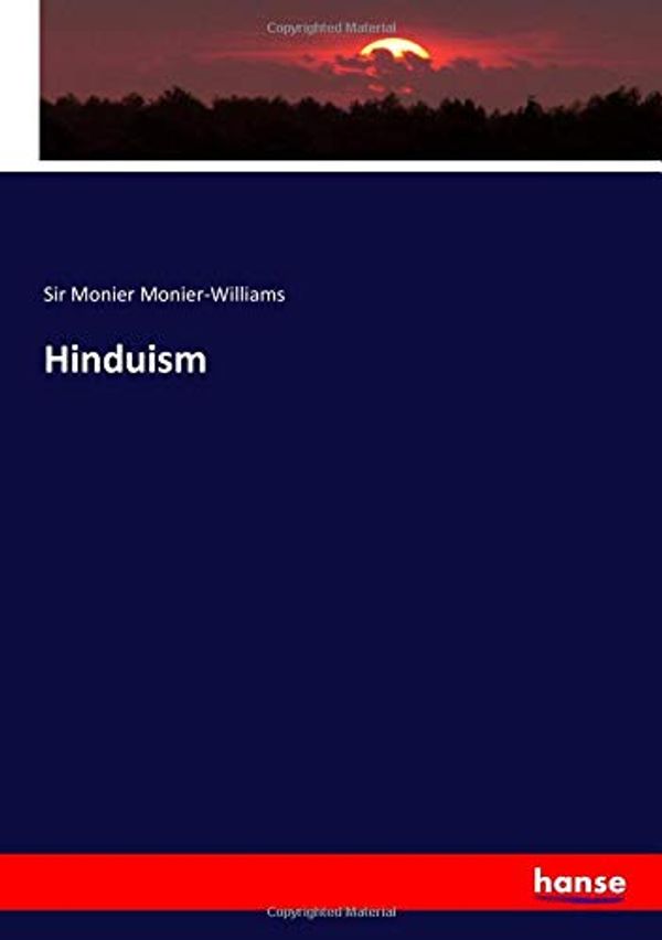 Cover Art for 9783337664633, Hinduism by Sir Monier Monier-Williams