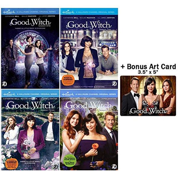Cover Art for B07RGMC46Z, Good Witch: Complete Hallmark Channel TV Series Seasons 1-4 DVD Collection + Bonus Art Card by Unknown