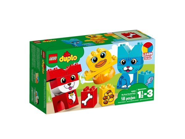 Cover Art for 5702016110838, My First Puzzle Pets Set 10858 by LEGO