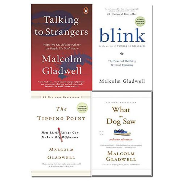 Cover Art for 9789123948000, Malcolm Gladwell 4 Books Collection Set (Talking to Strangers [Hardback] , Blink, The Tipping Point, What the Dog Saw) by Malcolm Gladwell