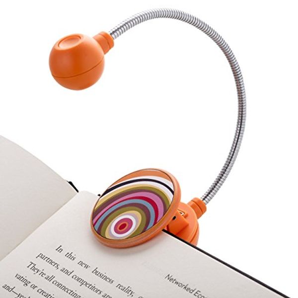 Cover Art for 0819856017113, WITHit French Bull Clip On Book Light - Ring - LED Reading Light with Clip for Books and eBooks, Reduced Glare, Portable, Lightweight Bookmark Light for Kids and Adults, Batteries Included by 