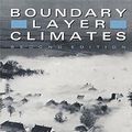 Cover Art for 9781134951345, Boundary Layer Climates by T. R. Oke