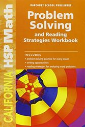Cover Art for 9780153569449, Harcourt School Publishers Math California: Problem Solving/Reading Strategies Workbook Student Edition Grade 5 (Hsp Math 09) by HSP