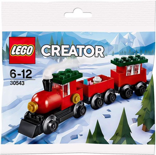 Cover Art for 5702016122428, Christmas Train Set 30543 by LEGO