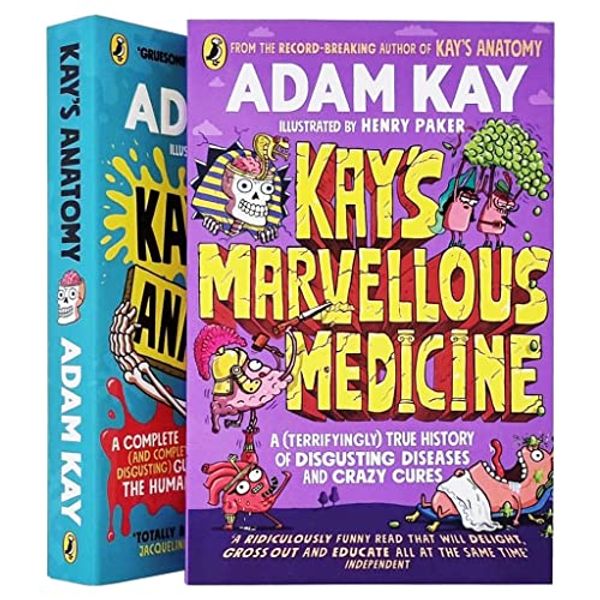 Cover Art for 9789124369088, Adam Kay 2 Books Collection Set (Kay's Anatomy, Kay's Marvellous Medicine) by Adam Kay
