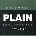 Cover Art for 9781862874640, Plain Language for Lawyers by Michele M. Asprey, Mich'le Asprey