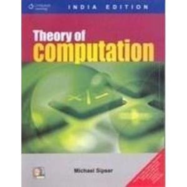 Cover Art for 9788131505137, Theory of Computation by Michael Sipser