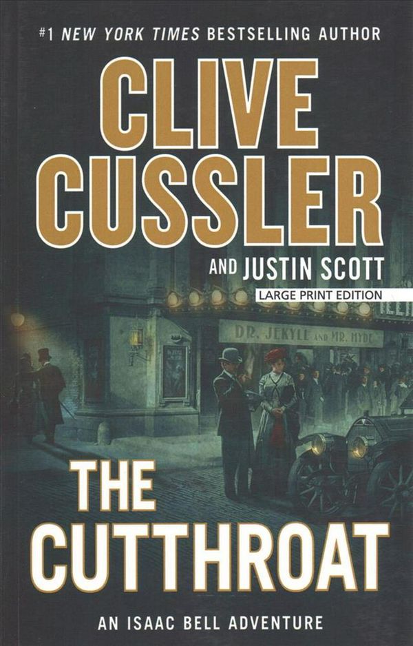 Cover Art for 9781432837679, The Cutthroat by Clive Cussler, Justin Scott
