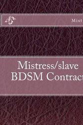 Cover Art for 9781482578355, Mistress/Slave Bdsm Contract by Mr. Phil G