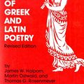Cover Art for 9780806115580, Meters of Greek and Latin Poetry by James W. Halporn, Etc