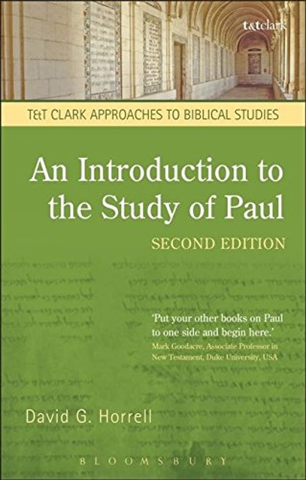 Cover Art for 9780567040831, Introduction to the Study of Paul by David G. Horrell