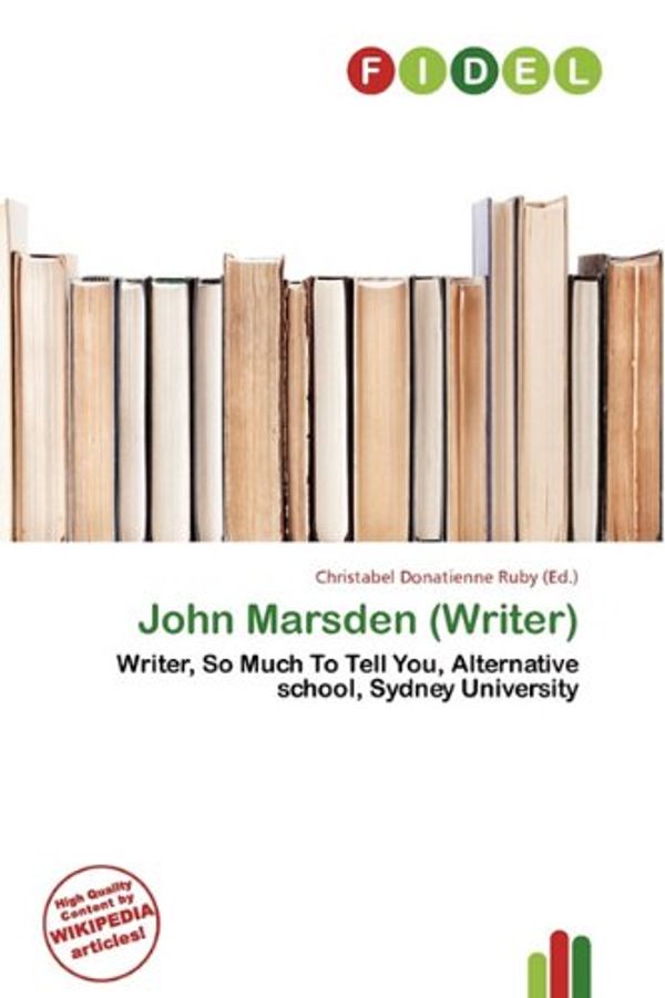 Cover Art for 9786134902656, John Marsden (Writer) by 