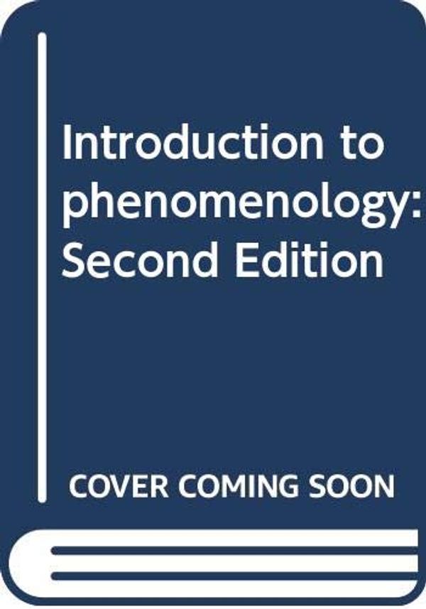 Cover Art for 9780415958233, Introduction to Phenomenology by Dermot Moran