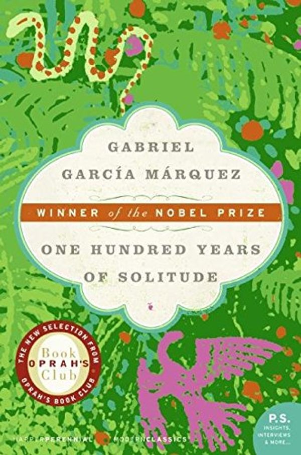 Cover Art for B0032GN9B6, One Hundred Years of Solitude by Gabriel Garcia Marquez;-Rabassa