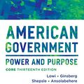Cover Art for 9780393922455, American Government by Theodore J. Lowi