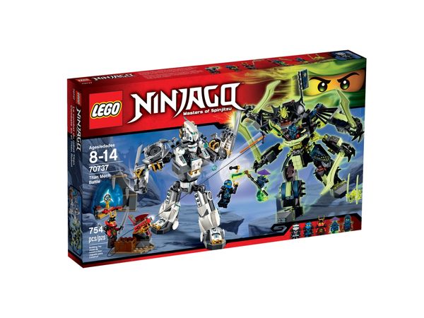Cover Art for 5702015347341, Titan Mech Battle Set 70737 by LEGO