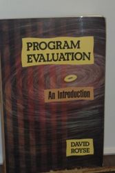 Cover Art for 9780830412457, Program Evaluation: An Introduction by David D. Royse