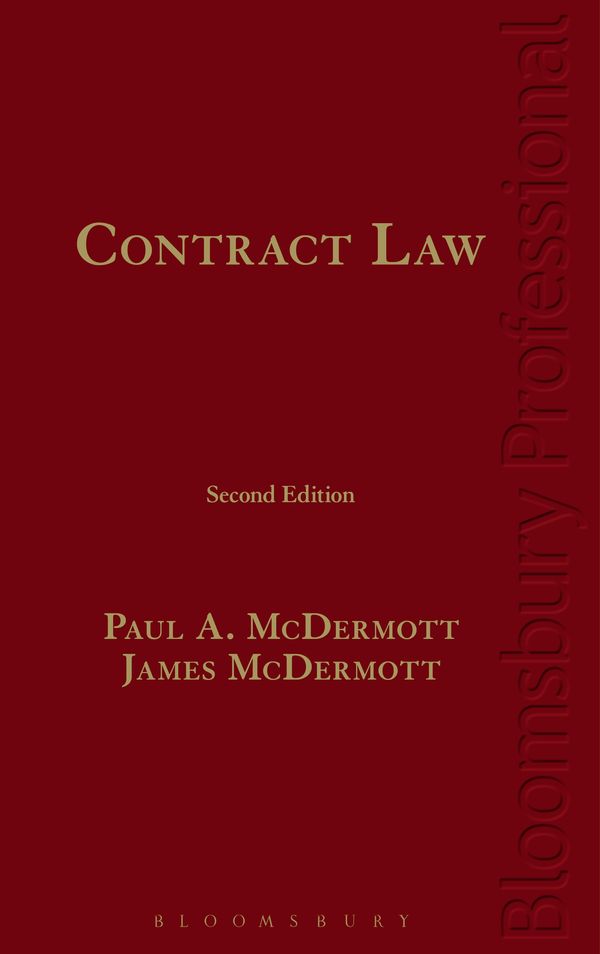 Cover Art for 9781780432250, Contract Law by Paul A McDermott