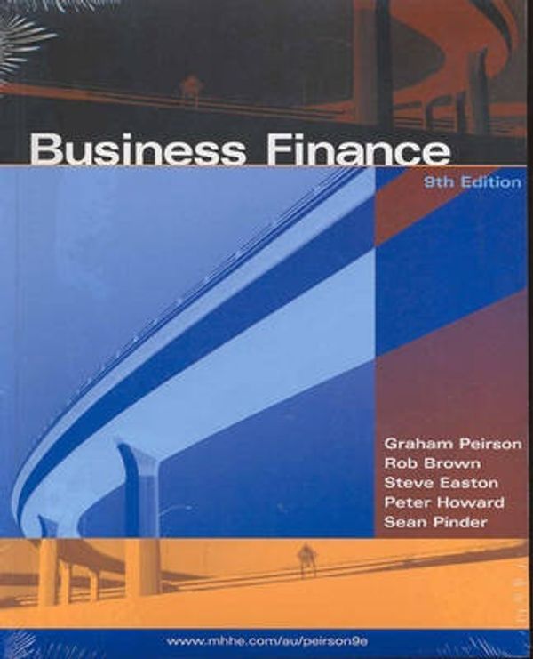 Cover Art for 9780074714720, Business Finance by Graham Peirson