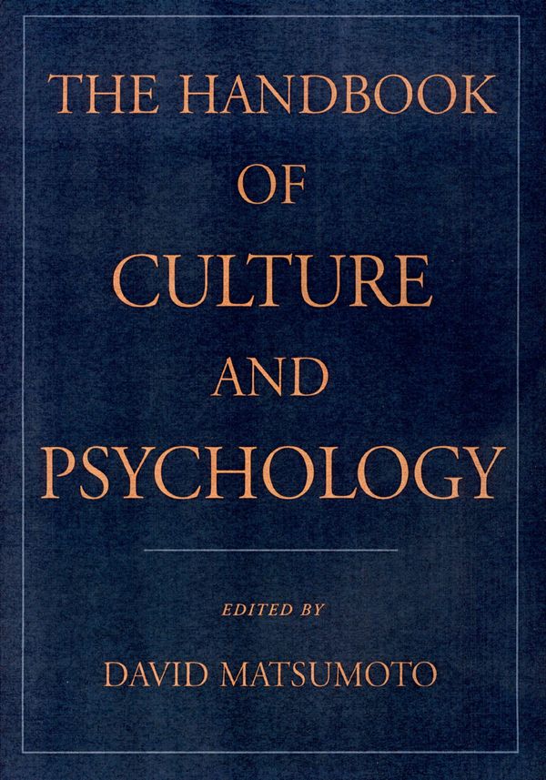 Cover Art for 9780190285081, The Handbook of Culture and Psychology by David Matsumoto