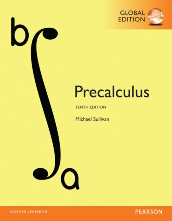 Cover Art for 9781292121772, Precalculus by Michael Sullivan